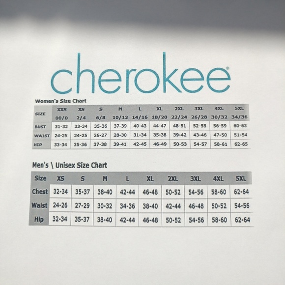 NWT Men's Cherokee Cargo Scrub Pant Black - Picture 4 of 4